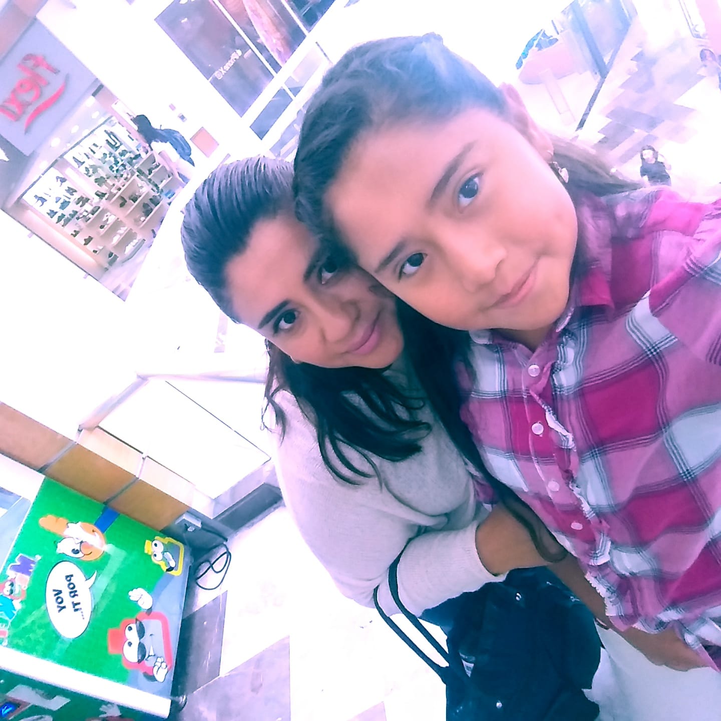 Abril con mama