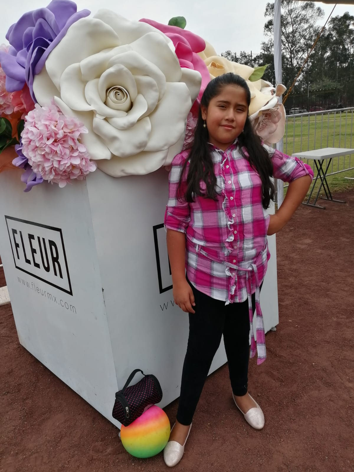Abril con flores